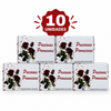 Kit com 10 Uni. de Caixinhas de Promessas Rosa com Mini Versículos Diários Para Lembranças Linguagem & e Presentes ARC