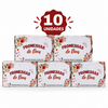 Kit com 10 Uni. de Caixinhas de Promessas Jadim com Mini Versículos Diários Para Lembranças Linguagem & e Presentes ARC