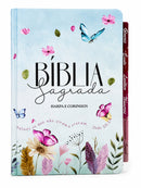 Bíblia Sagrada Letra Hipergigante PPM Capa Dura Jardim Secreto Com Harpa e Abas Adesivas ARC