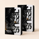 Kit 2 Bíblias Evangélicas Leão Jesus Letra Gigante Capa Dura Com Harpa E Índice Arc