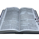 Bíblia 365 Dias Azul Letra Hipergigante Capa Dura Com Harpa e Índice Masculina Arc