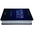 Bíblia 365 Dias Azul Letra Hipergigante Capa Dura Com Harpa Masculina Arc