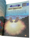 Livro 365 Historinhas Bíblicas Capa Flexível Masculina e Feminino Infantil Com QR Code