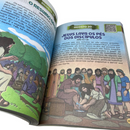 Livro 365 Historinhas Bíblicas Capa Flexível Masculina e Feminino Infantil Com QR Code