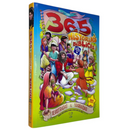 Livro 365 Historinhas Bíblicas Capa Flexível Masculina e Feminino Infantil Com QR Code