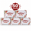 Kit com 50 Uni. de Caixinhas de Promessas Jardim com Mini Versículos Diários Para Lembranças Linguagem & e Presentes ARC