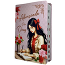 Bíblia Abençoada Por Deus Letra Gigante Capa Flexível Com Harpa e Índice Feminina Arc