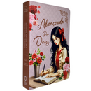 Bíblia Abençoada Por Deus Letra Gigante Capa Flexível Com Harpa e Índice Feminina Arc