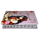 Bíblia Abençoada Por Deus Letra Gigante Capa Flexível Com Harpa e Índice Feminina Arc