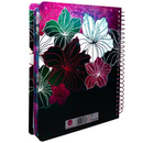 Bíblia Anote Com Espiral Feminina Nvi Para Anotações - Floral Magenta CPP