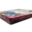 Bíblia Flores e Borboletas Letra Normal Capa Dura Com Espiral e Espaço Anotações Feminina Nvi