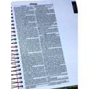 Bíblia Flores e Borboletas Letra Normal Capa Dura Com Espiral e Espaço Anotações Feminina Nvi