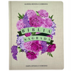 Bíblia Arranjo Floral Roxa Letra Jumbo Capa Dura Com Harpa e Índice Feminina Arc