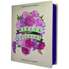 Bíblia Arranjo Floral Roxa Letra Jumbo Capa Dura Com Harpa Feminina Arc