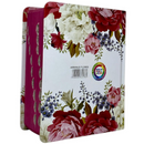 Bíblia Arranjo Flores Letra Grande Capa Dura Com Harpa e Índice Feminina Arc