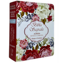 Bíblia Arranjo Flores Letra Grande Capa Dura Com Harpa Feminina Arc