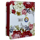 Bíblia Arranjo Flores Letra Grande Capa Dura Com Harpa Feminina Arc