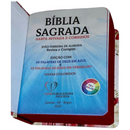 Bíblia Arranjo Flores Letra Grande Capa Dura Com Harpa Feminina Arc