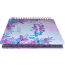 Bíblia Anote Floral Desenho Com Espaço Para Anotação Letra Normal Linguagem NVI