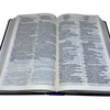 Bíblia Holy Bible Bilingue Preta Letra Gigante Capa Dura Masculina Nvi - Português e Inglês