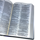 Bíblia Holy Bible Bilingue Preta Letra Gigante Capa Dura Masculina Nvi - Português e Inglês