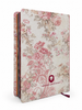 Bíblia Circulo Floral Rosa Letra Gigante Com Índice Capa Flexível Com Harpa Feminina Arc