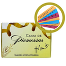 Caixinha de Promessas Para Lembrancinha - Modelo Amarelo