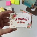 Caixinha de Promessas Para Lembrancinha - Modelo Jardim