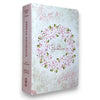 Kit 2 Bíblias Cristãs Casal Circulo Floral e Levantado Capa Dura Letra Hipergigante ARC Índice Feminina & Masculina