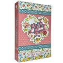 Bíblia Coração Floral Letra Jumbo Capa Dura Com Índice Feminina Nvi