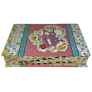 Bíblia Coração Floral Letra Jumbo Capa Dura Com Índice Feminina Nvi