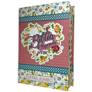Bíblia Coração Floral Letra Jumbo Capa Dura Com Índice Feminina Nvi