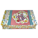 Bíblia Coração Floral Letra Jumbo Capa Dura Feminina Nvi