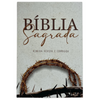 Bíblia Coroa De Espinhos Letra Gigante Capa Brochura Com Harpa Masculina e Feminina Arc