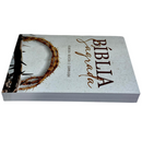 Bíblia Coroa De Espinhos Letra Gigante Capa Brochura Com Harpa Masculina e Feminina Arc