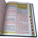 Bíblia Cor Preta Trigo Letra Jumbo Capa Dura Com Harpa e Índice Masculina Arc