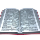 Bíblia Cor Rosa Letra Super Gigante Capa Flexível Pu Feminina Rvt Em Espanhol