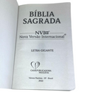 Bíblia Cruz Florida Letra Gigante Capa Brochura Feminina Nvi