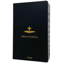 Bíblia Cruz Tradicional Letra Gigante Capa Brochura Com Índice Lateral Masculina e Feminina Nvi