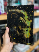 Bíblia Sagrada Evangélica Letra Gigante Carteira Íma Leão Dourado CPP Capa Dura Masculina