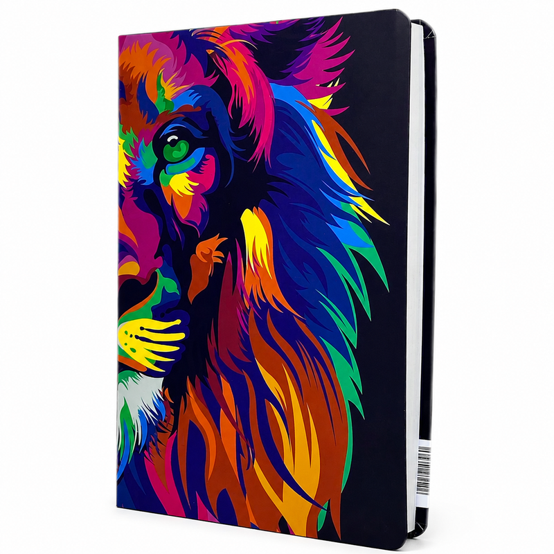 Bíblia Sagrada NVT Lion Colors Capa Pop Flexível Letra Normal Feminina & Masculina