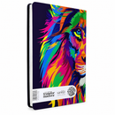 Bíblia Sagrada NVT Lion Colors Capa Pop Flexível Letra Normal Feminina & Masculina