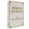 Bíblia Gigante Para Casamento ARC Com Índice E Cantoneira - SB