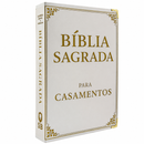 Bíblia Gigante Para Casamento ARC Com Índice E Cantoneira - SB