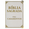 Bíblia Gigante Para Casamento ARC Com Índice E Cantoneira - SB
