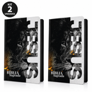 Kit 2 Bíblias Evangélicas Leão Jesus Letra Gigante Capa Dura Com Harpa E Índice Arc