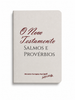 Mini Bíblia de Bolso O Novo Testamento – Salmos e Provérbios - Almeida Corrigida Fiel