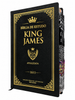 Bíblia de Estudo Tradicional Letra Hipergigante Capa Dura Com Abas Adesivas Feminina e Masculina King James