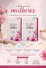 Kit 2 Bíblias de Estudo para o Cotidiano da Mulher Capa Dura Full Color Cerejeira Rosa NVA Gigante Feminina com Índice