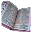 Bíblia Deus Gratidão Letra Gigante Capa Flexível Com Harpa E Abas Feminina Arc